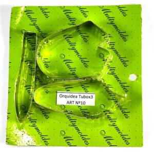 Cortante de acero inoxidable Nº 10 - Orquidea tubo