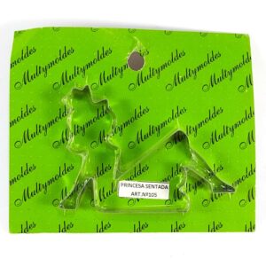 Cortante de acero inoxidable Nº 105 - Princesa sentada