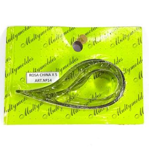 Cortante de acero inoxidable Nº 14 - Rosa china