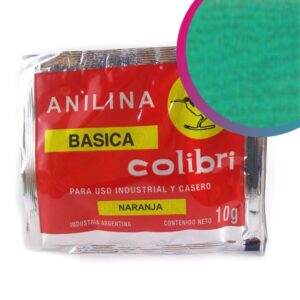 Anilina Colibri basica x 10 gr. - Verde brillante