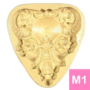 Molde marcador para porcelana fria - Moldura barroca M1