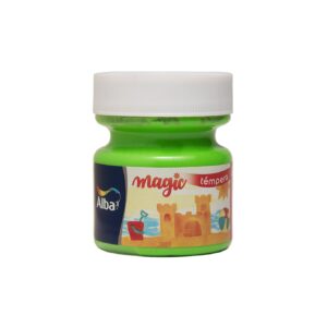 Tempera escolar AlbaMagic x 275 gr. - Fluo - Verde