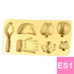 Molde marcador para porcelana fria - Escenografia granja huerto ES1