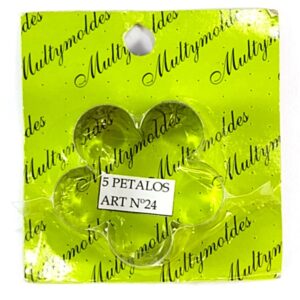 Cortante de acero inoxidable Nº 24 - 5 petalos