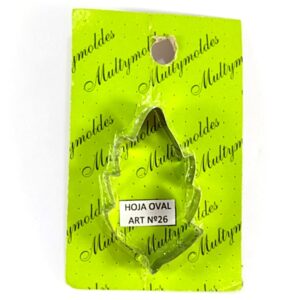 Cortante de acero inoxidable Nº 26 - Hoja ovalada