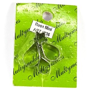 Cortante de acero inoxidable Nº 36 - Rosa mini