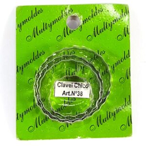 Cortante de acero inoxidable Nº 38 - Clavel chico