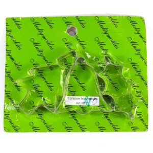 Cortante de acero inoxidable Nº 40 - Conjunto navideño