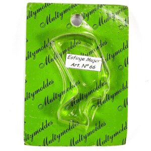 Cortante de acero inoxidable Nº 66 - Esfinge mujer