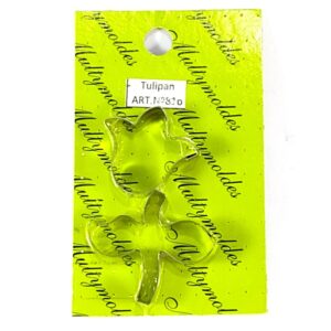 Cortante de acero inoxidable Nº 81 - Tulipan