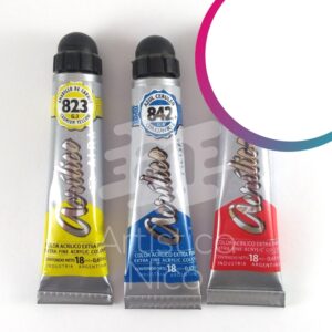 Acrilico extrafino profesional Alba x 18 ml. G1 - Blanco de titanio 810