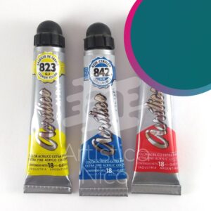 Acrilico extrafino profesional Alba x 18 ml. G4 - Azul ceruleo 842