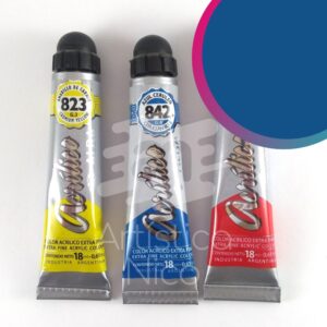 Acrilico extrafino profesional Alba x 18 ml. G1 - Azul de Prusia (imit.) 846