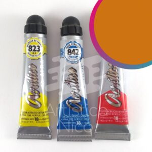 Acrilico extrafino profesional Alba x 18 ml. G1 - Tierra de siena natural 863