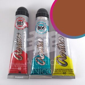 Acrilico extrafino profesional Alba x 60 ml. G1 - Tierra de siena tostada 864