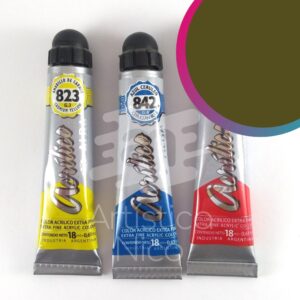 Acrilico extrafino profesional Alba x 18 ml. G1 - Tierra de sombra natural 867