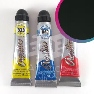 Acrilico extrafino profesional Alba x 18 ml. G2 - Gris de Payne 879