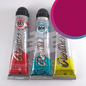 Acrilico extrafino profesional Alba x 60 ml. G3 - Violeta quinacridona 888