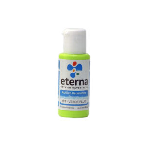 Acrilico decorativo Eterna 50ml. Verde fluo