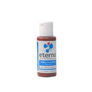 Acrilico decorativo Eterna 50ml. Rojo oxido