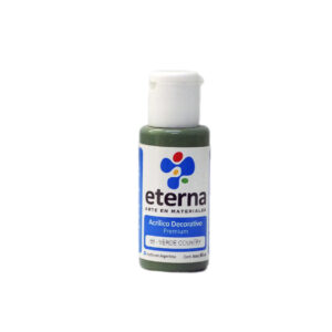 Acrilico decorativo Eterna 50ml. Verde country