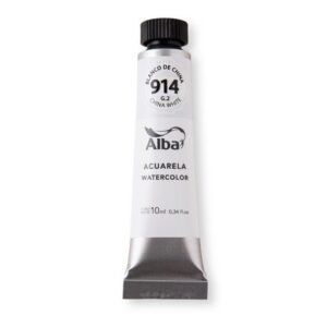 Acuarela en pomo profesional Alba x 10 ml. G2 Blanco de china 914