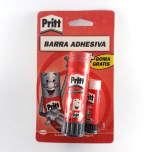 Adhesivo en barra Prit x 20 gr. con goma de regalo