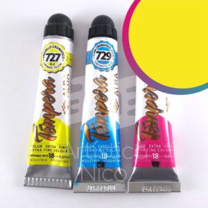 Tempera gouache profesional Alba x 18 ml. G2 - Amarillo cromatico 727