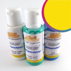 Acrilico decorativo Plantec x 50 cc. - Amarillo medio