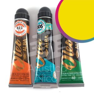 Oleo extrafino profesional Alba x 60 ml. G4 - Amarillo de cadmio 623