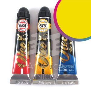 Oleo extrafino profesional Alba x 18 ml. G4 - Amarillo de cadmio 623
