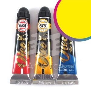 Oleo extrafino profesional Alba x 18 ml. G2 - Amarillo de cadmio (imit.) 696