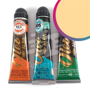 Oleo extrafino profesional Alba x 60 ml. G1 - Amarillo de Napoles (imit.) 694