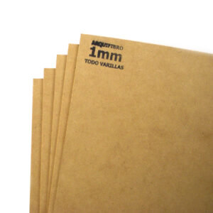 Plancha de arquifibro 30 x 60 cm. espesor 1 mm.