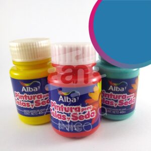 Pintura para telas y seda Alba x 40 ml. - Tradicional - Azul nautico
