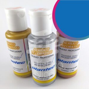 Acrilico decorativo Plantec x 50 cc. - Azul perlado