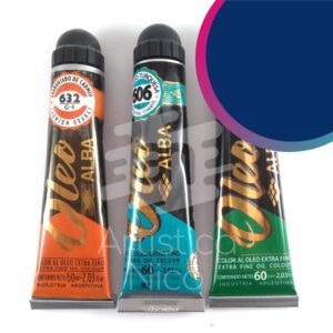 Oleo extrafino profesional Alba x 60 ml. G1 - Azul ultramar 645