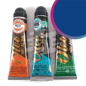 Oleo extrafino profesional Alba x 60 ml. G4 - Azul de cobalto 644