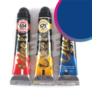 Oleo extrafino profesional Alba x 18 ml. G4 - Azul de cobalto 644