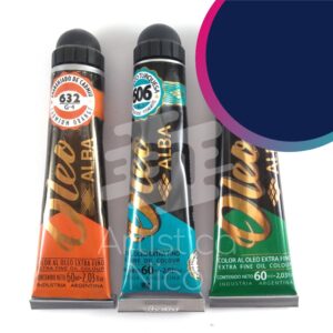 Oleo extrafino profesional Alba x 60 ml. G1 - Azul de Prusia (imit.) 646