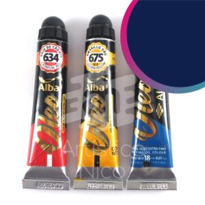 Oleo extrafino profesional Alba x 18 ml. G1 - Azul de Prusia (imit.) 646