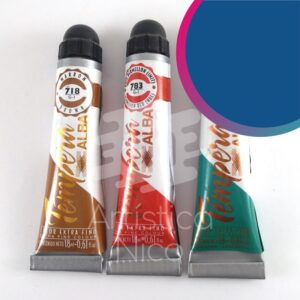 Tempera gouache profesional Alba x 18 ml. G1 - Azul de Prusia (imit.) 746