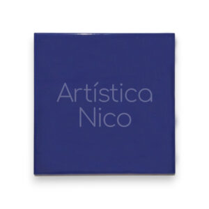 Azulejo brillante ceramica 15x15cm. x1 u. - Azul andaluz