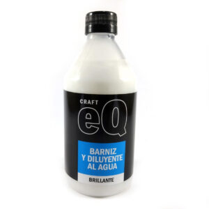 Barniz y diluyente EQarte x500 cc. - Brillante