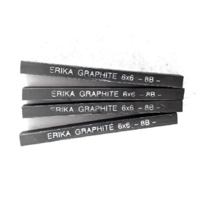 Grafito en barra Erika 6x6x80 8B
