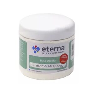 Base acrilica Eterna 250ml. blanco