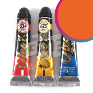 Oleo extrafino profesional Alba x 18 ml. G2 - Bermellon de cadmio (imit.) 683