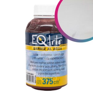 Barniz al agua EQarte x 375 cc. - Blanco