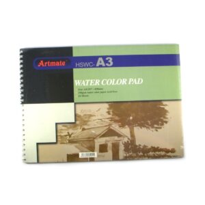 Block Artmate acuarela 190gr. 24 hojas A3