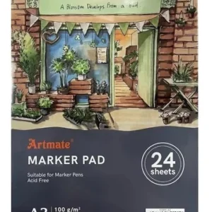 Block Artmate marcadores 100gr. 24 hojas A3